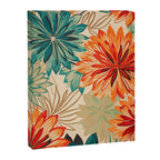 Floral Summer in Vibrant Blooms Canvas Print Gallery Image 8