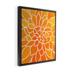 Floral Sunshine Flowery Art Framed Canvas Print Gallery Image 2