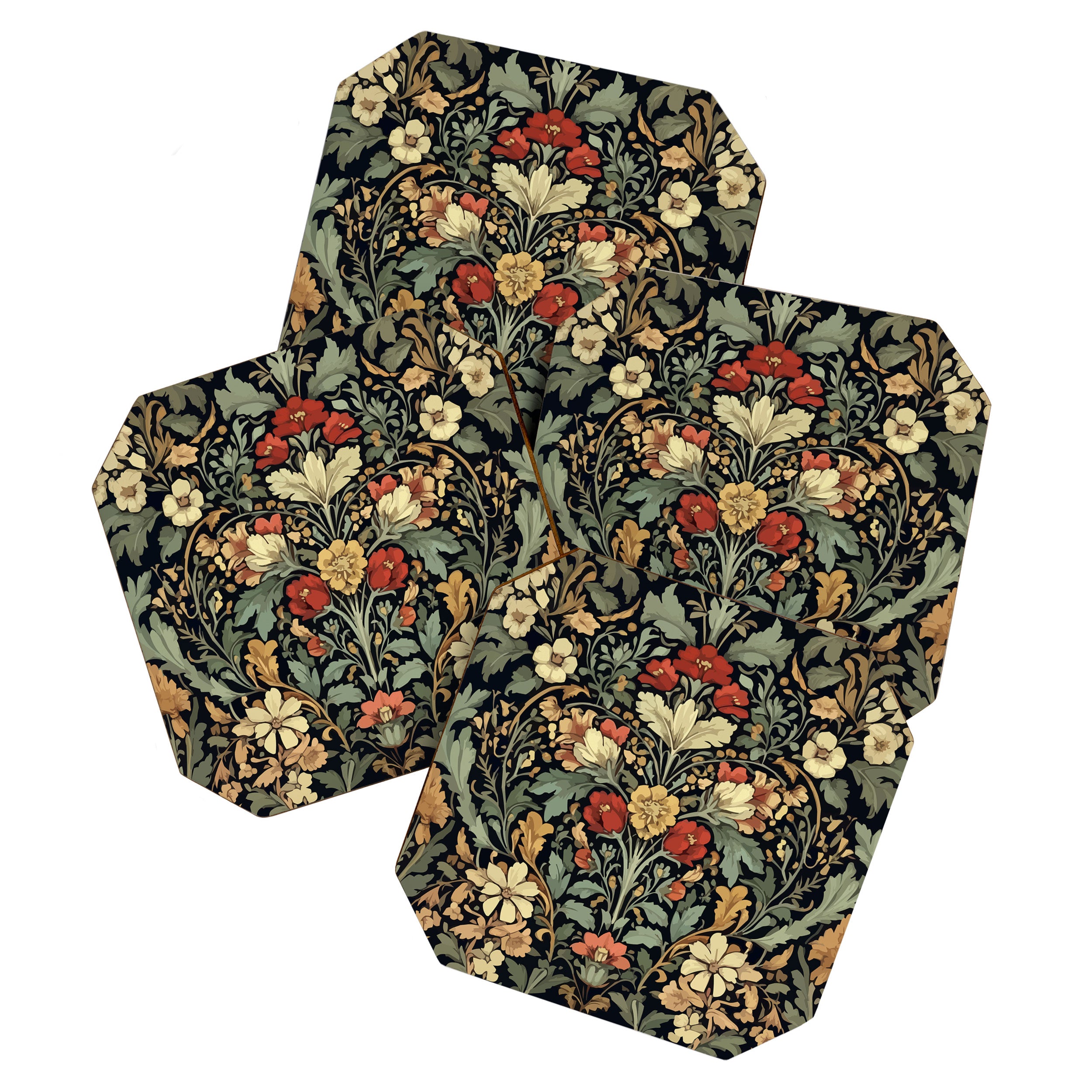 Floralia Vintage Bloom Coaster Gallery Image 1