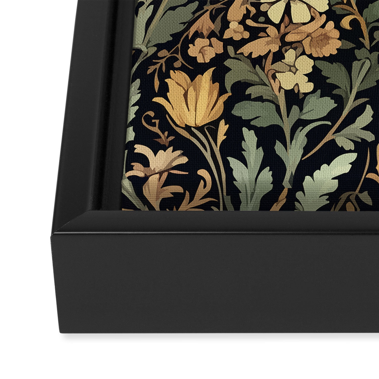 Floralia Vintage Bloom Framed Canvas Print Gallery Image 3