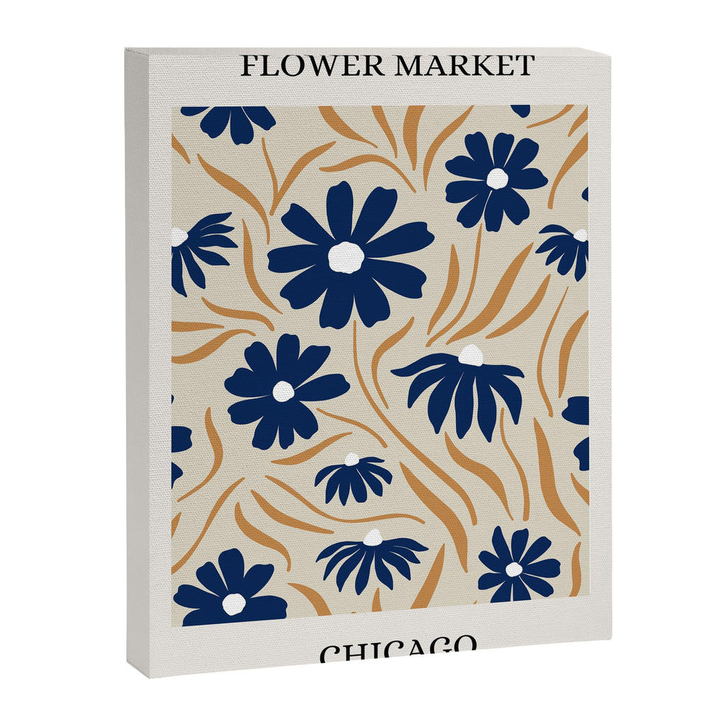 Flower Market Chicago Canvas Print Gallery Image 6