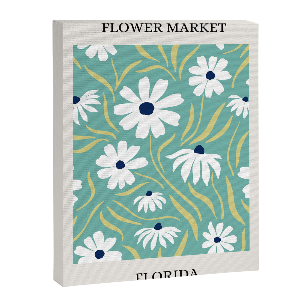 Flower Market Florida Canvas Print Gallery Image 6