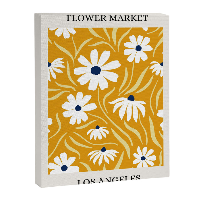 Flower Market, Los Angeles Canvas Print Gallery Image 1