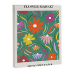 Flower Market, New Orleans Canvas Print Gallery Image 6