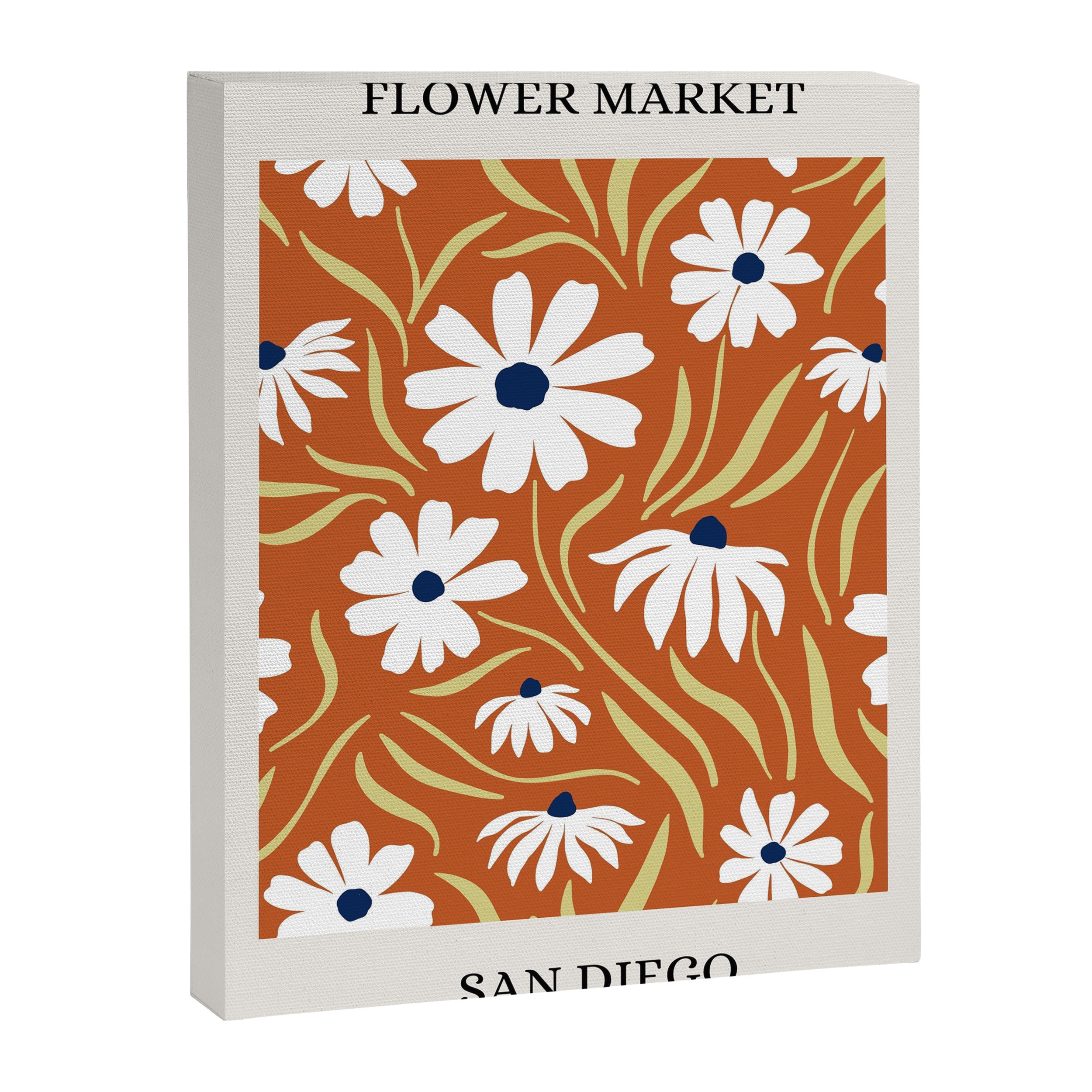 Flower Market, San Diego Canvas Print Gallery Image 6