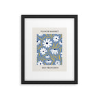 Flower Market San Francisco Framed Art Print Gallery Image 5