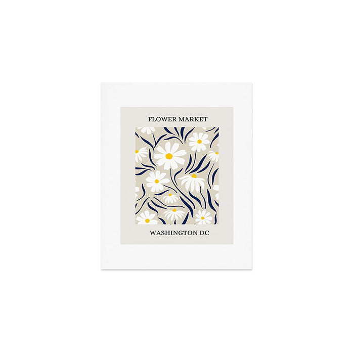 Flower Market, Washington DC Art Print Gallery Image 1
