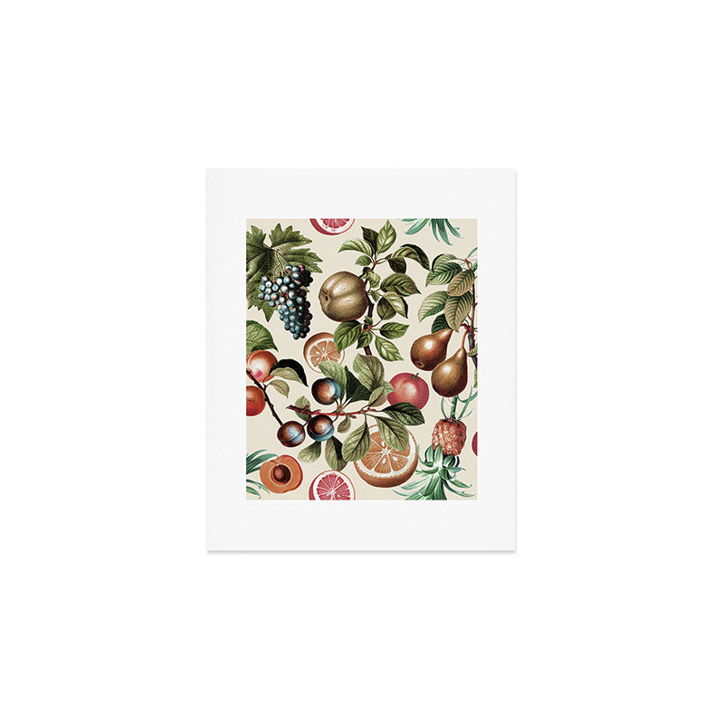 Fruitful Florals, Vintage Prints Food Art Print Gallery Image 1