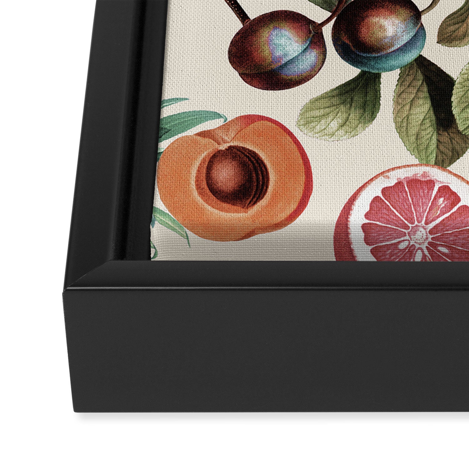 Fruitful Florals, Vintage Prints Food Framed Canvas Print Gallery Image 3