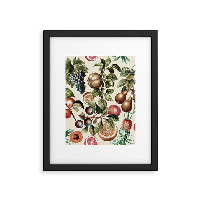 Fruitful Florals, Vintage Prints Food Framed Art Print Gallery Image 1