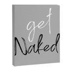 Get Naked Bathroom Decor Prints Canvas Print Gallery Image 8