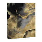 Gold and Black Modern Abstract Art Print Canvas Print Gallery Image 8