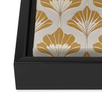 Golden Age Leaves Framed Canvas Print Gallery Image 3