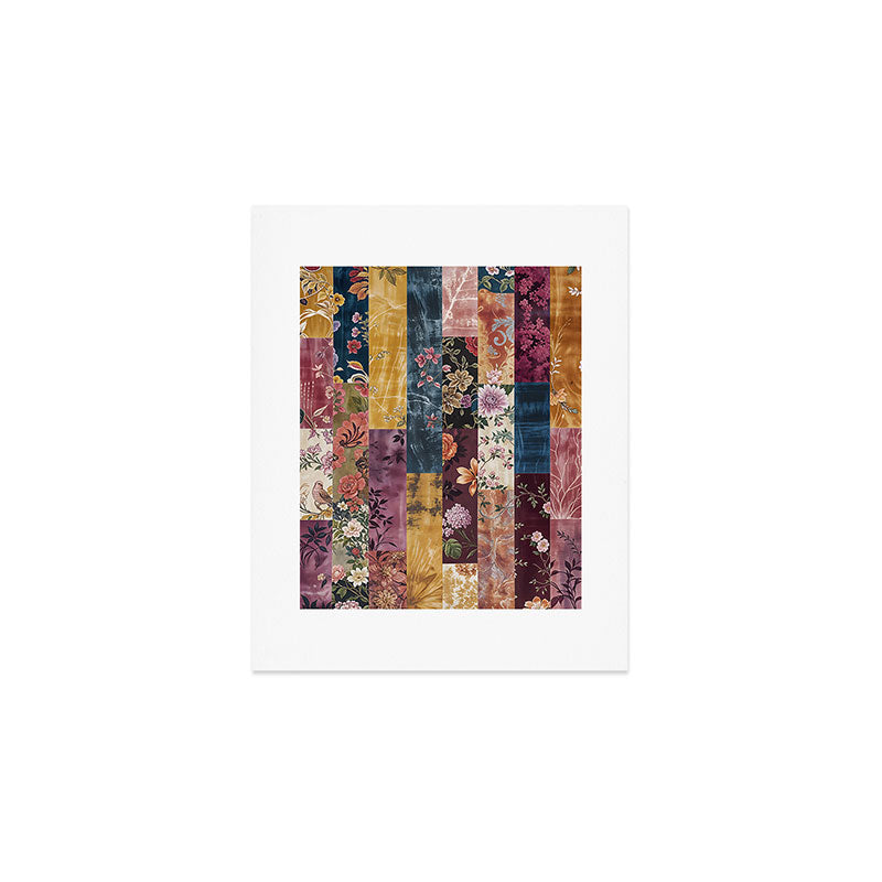 Gypsy Souk Patchwork Art Print Gallery Image 1