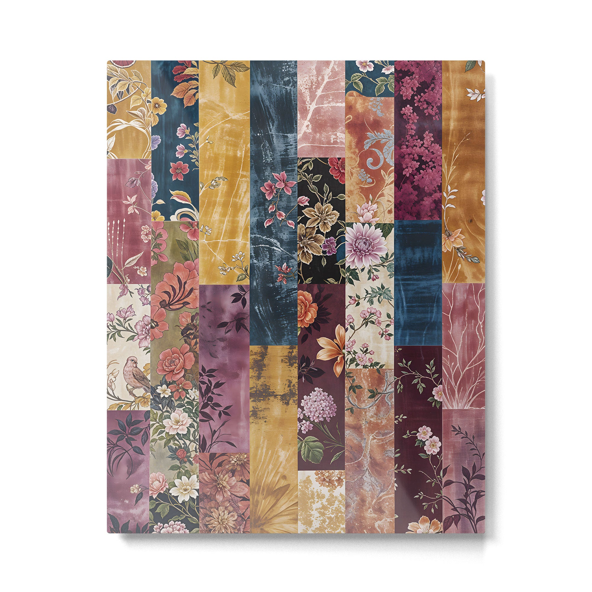 Gypsy Souk Patchwork Metal Print Gallery Image 6
