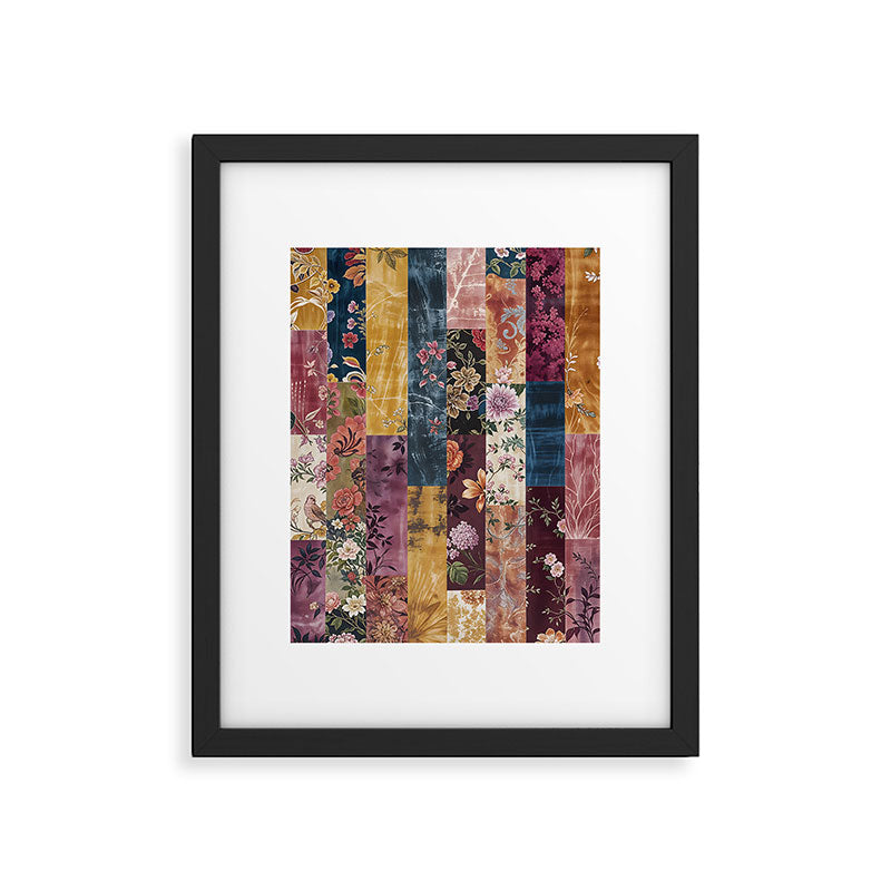 Gypsy Souk Patchwork Framed Art Print Gallery Image 6