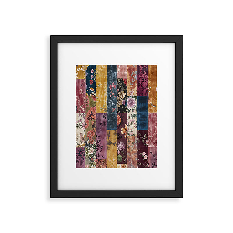 Gypsy Souk Patchwork Framed Art Print Gallery Image 4