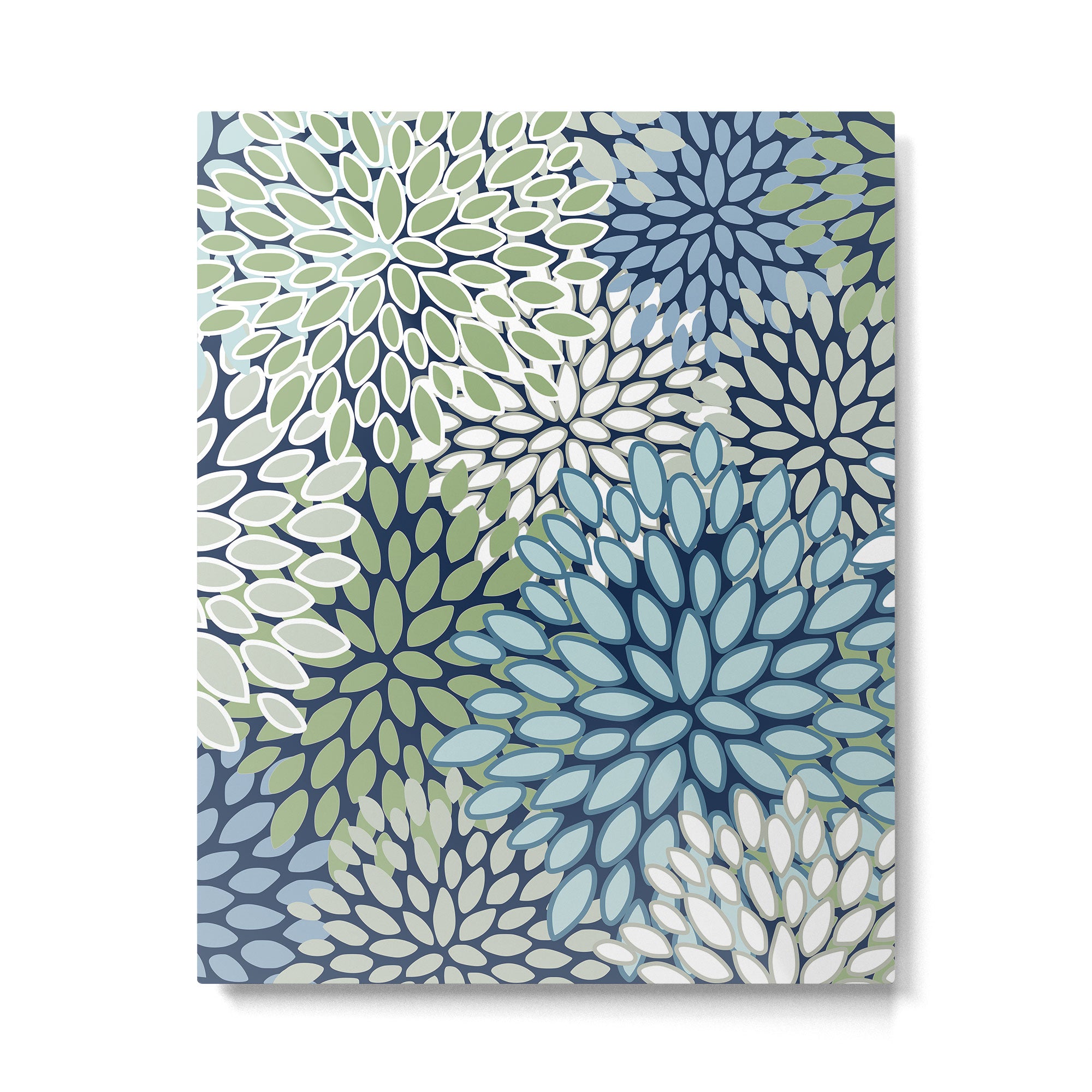Harper Floral Blooms Metal Print Gallery Image 6