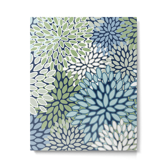 Harper Floral Blooms Metal Print Gallery Image 1
