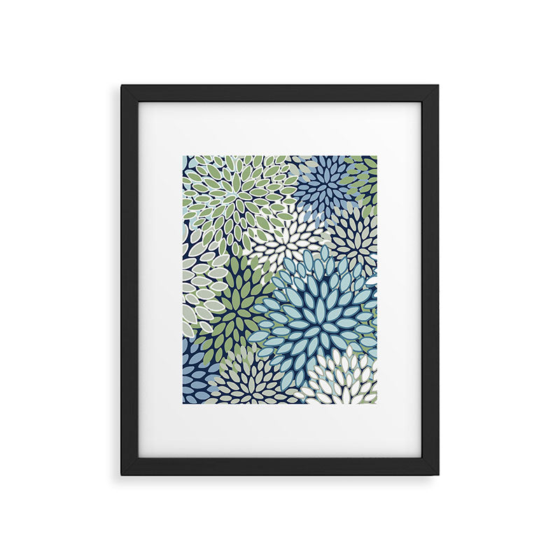 Harper Floral Blooms Framed Art Print Gallery Image 6