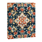 Indigo and Floral Spice Mandala Canvas Print Gallery Image 8