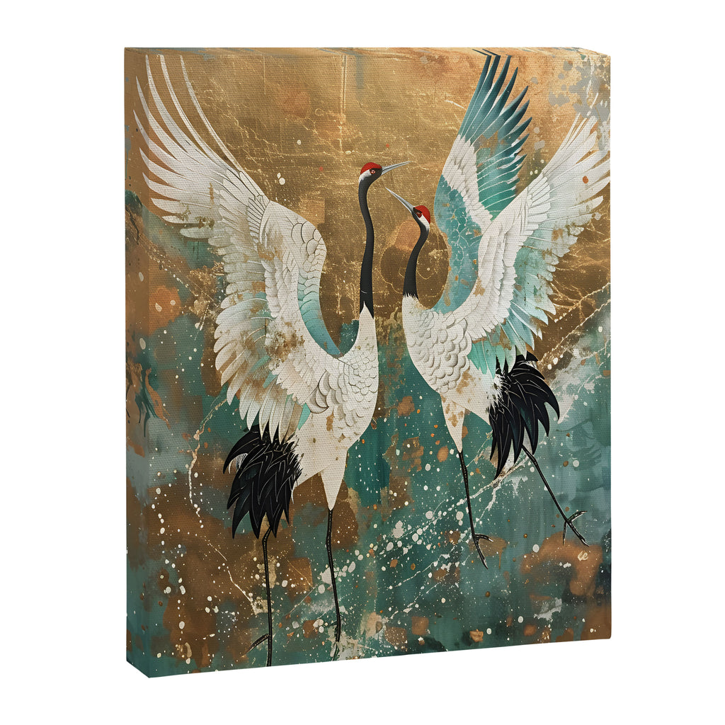 Japara Cranes in Twilight Canvas Print Gallery Image 8