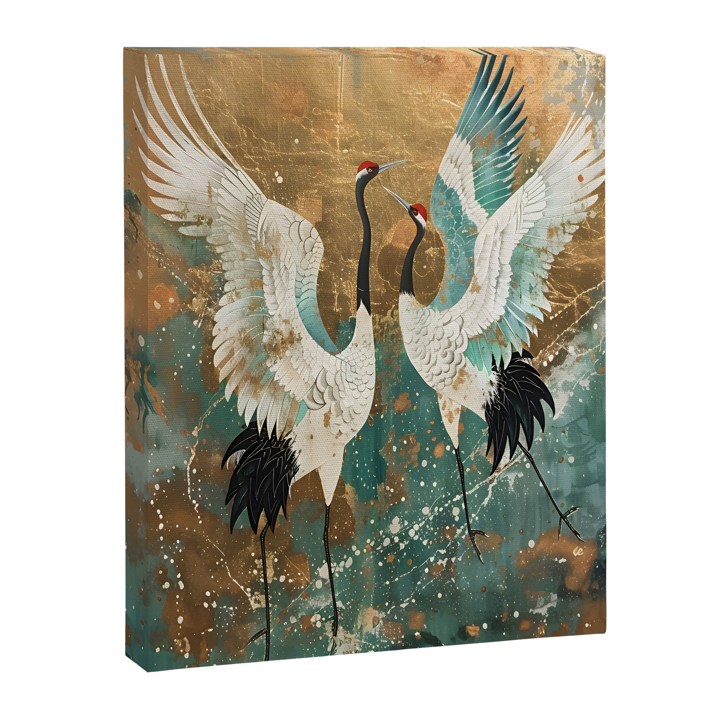 Japara Cranes in Twilight Canvas Print Gallery Image 8