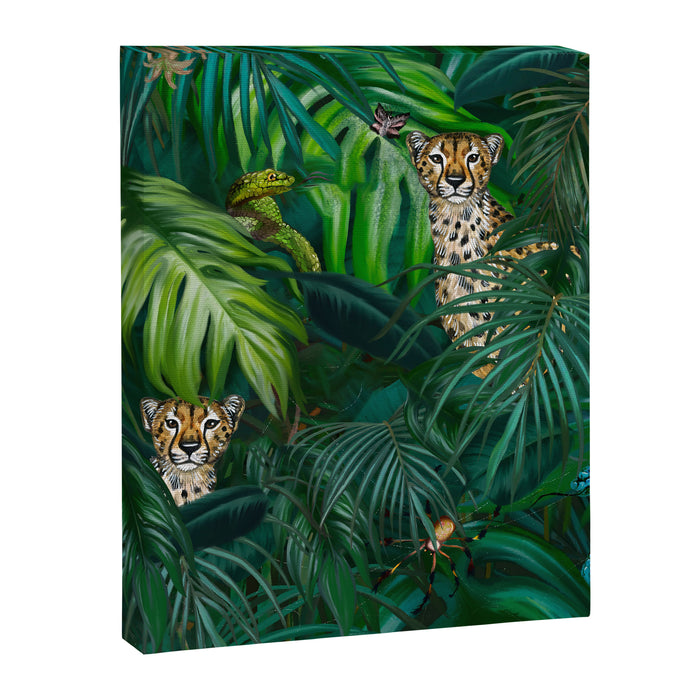 Jungle Cheetah Prints Canvas Print Gallery Image 1