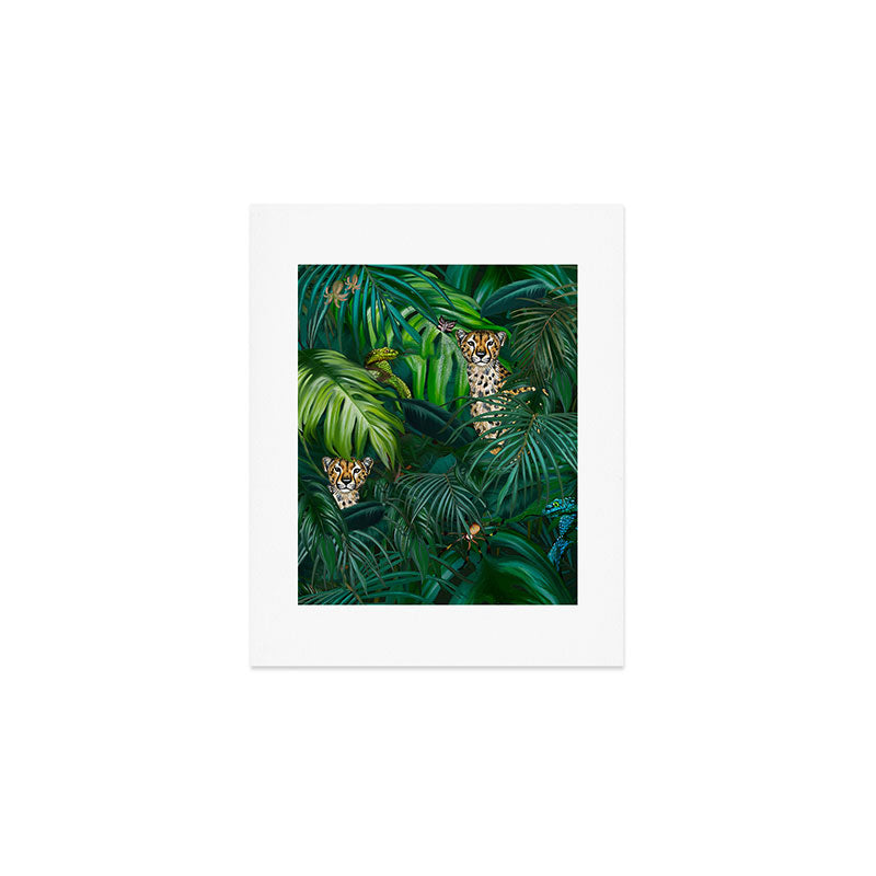 Jungle Cheetah Prints Art Print Gallery Image 1