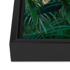 Jungle Tiger Prints Framed Canvas Print Gallery Image 3