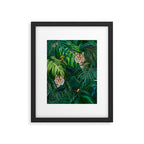 Jungle Tiger Prints Framed Art Print Gallery Image 4