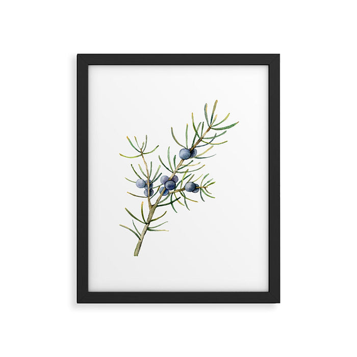 Juniper White Christmas Framed Art Print Gallery Image 1