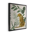 Kahlo Cheetah Prints Framed Canvas Print Gallery Image 2