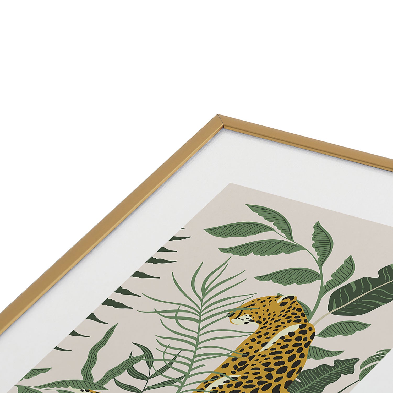 Kahlo Cheetah Prints Framed Art Print Gallery Image 3