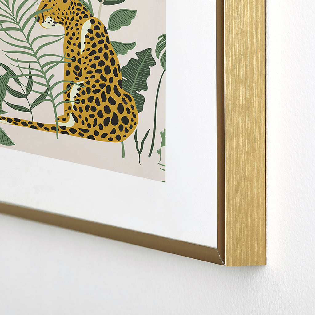 Kahlo Cheetah Prints Framed Art Print Gallery Image 4