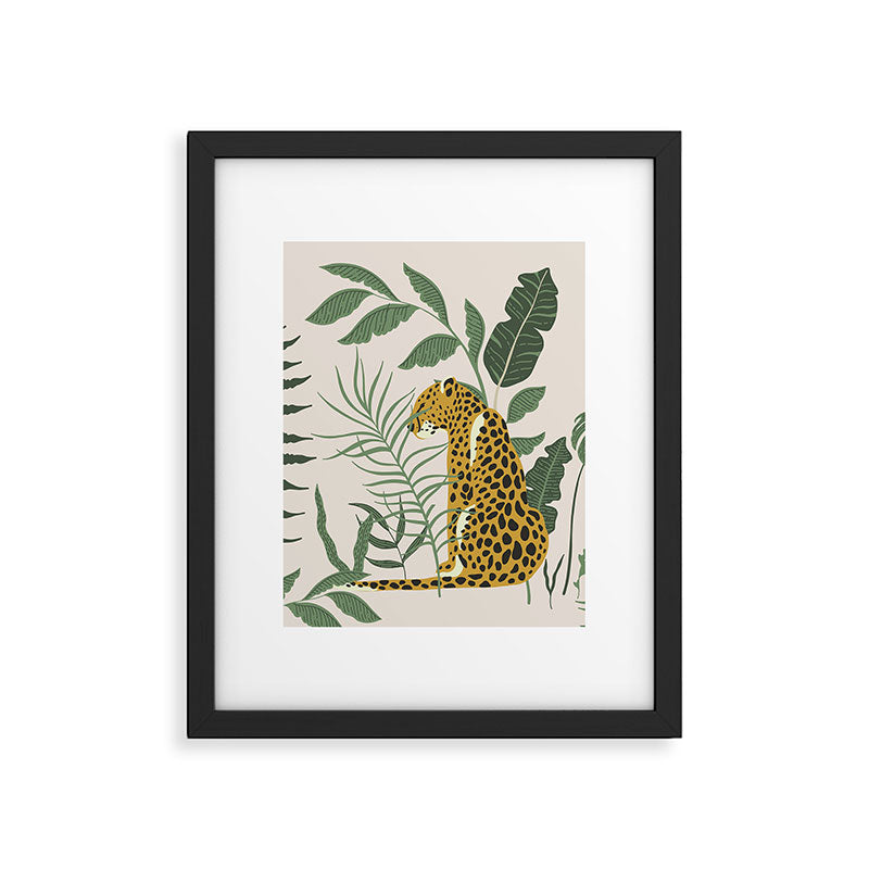 Kahlo Cheetah Prints Framed Art Print Gallery Image 6