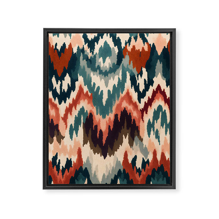 Kashimiran Kilim Framed Canvas Print Gallery Image 1