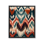 Kashimiran Kilim Framed Canvas Print Gallery Image 8
