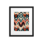 Kashimiran Kilim Framed Art Print Gallery Image 6