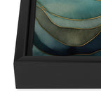 Landscape of Oceanic Rhythm Framed Canvas Print Gallery Image 3