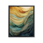 Landscape of Oceanic Rhythm Framed Canvas Print Gallery Image 6