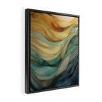 Landscape of Oceanic Rhythm Framed Canvas Print Gallery Image 2