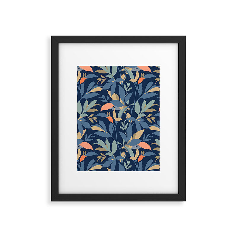 Leafy Garden Framed Art Print Gallery Image 6