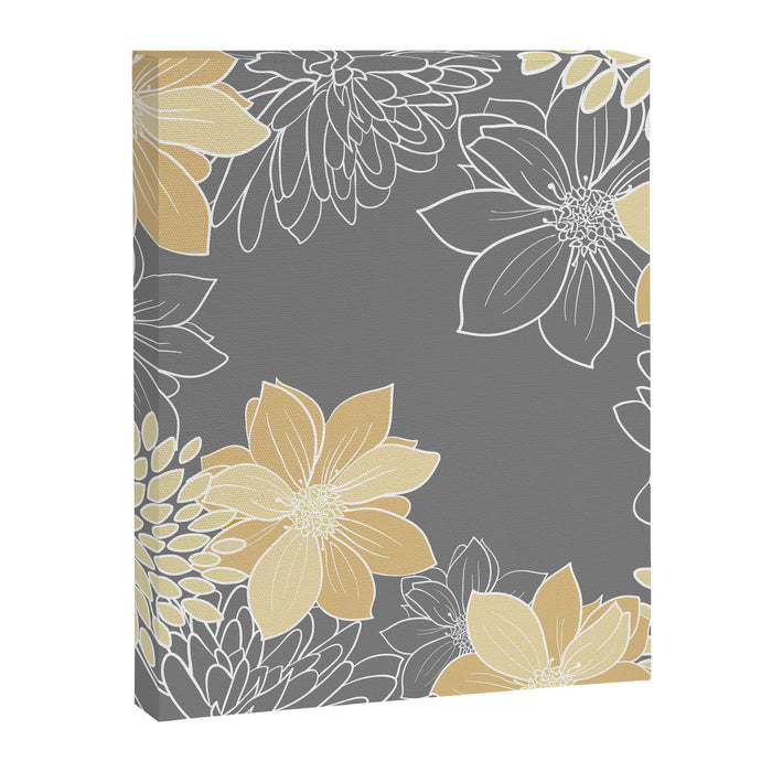 Livia Floral Print Canvas Print Gallery Image 1