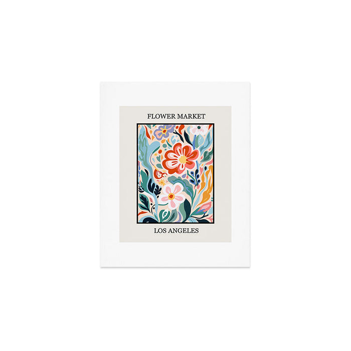 Los Angeles Flower Market Art Print Gallery Image 1