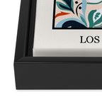 Los Angeles Flower Market Framed Canvas Print Gallery Image 3