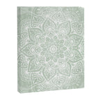 Mandala, Yoga Love, Sage Green, Boho Print Canvas Print Gallery Image 8