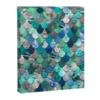 Mermaid Art, Sea,Teal, Mint, Aqua, Blue Canvas Print Gallery Image 8