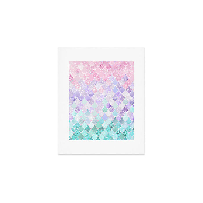 Mermaid Pastel Aesthetics Art Print Gallery Image 1