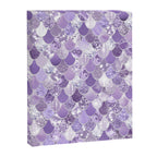 Mermaid Scales, Aesthetic Purple Canvas Print Gallery Image 8